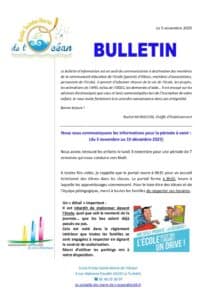 thumbnail of 2025 2026 Bulletin 1 (novembre)